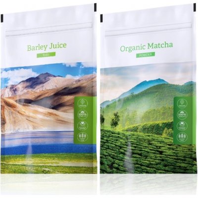 Energy Barley Juice tabs 200 tablet + Organic Matcha powder 50 g