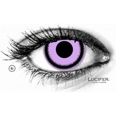 Lucifer Crazy čočky - nedioptrické - MYSTIC PURPLE 2 čočky – Hledejceny.cz