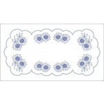 Beruška Vyšívání ubrus 50x90 cm slunečnice – Zboží Dáma