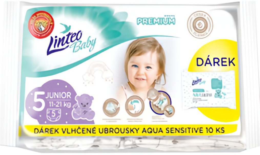 Linteo Baby Premium Junior 5 11-21kg 10ks