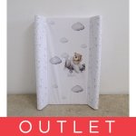 Ceba Baby Podložka 2-hranná s pevnou deskou Ultra Light Pilot Bear 50 x 70 – Zboží Dáma