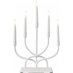 Emos LED svícen kovový bílý DCAW07 – Sleviste.cz