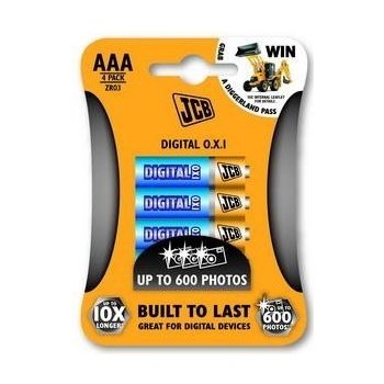 JCB OXI DIGITAL AAA 4ks JCB-LR03OXI-4B