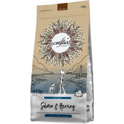 Kraftia Craftia Natura Dog Adult M/L Salmon 2 kg – Zboží Mobilmania