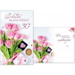 Přání k 30. narozeninám Tulipány – Hledejceny.cz