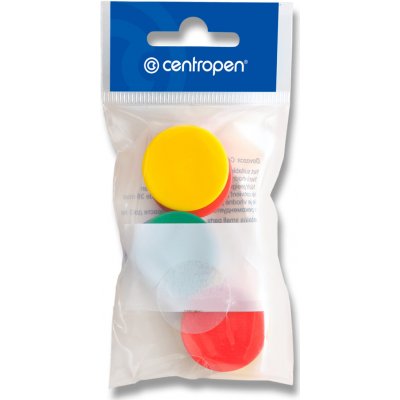 Centropen magnety průměr 30 mm barevný mix 6 ks – Zboží Mobilmania