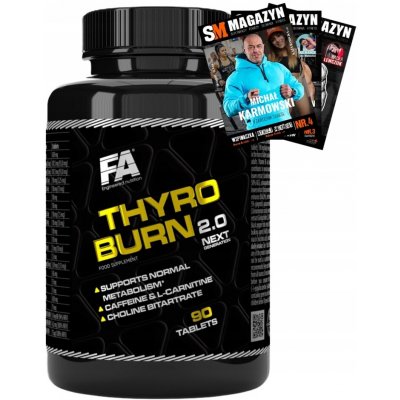 FA Nutrition FA Thyroburn 2.0 90 tablet advocaat – Hledejceny.cz
