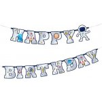 Banner Happy Birthday Vesmír 220 cm – Zboží Dáma