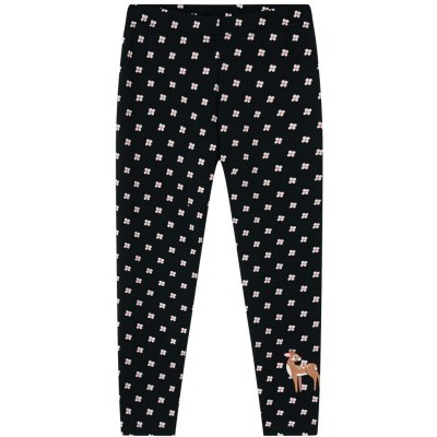 Wolf & Wolfie Dívčí zateplené legíny černá – Zboží Dáma