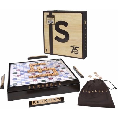 Mattel Scrabble: Scrabble 75 Jahre Jubiläumsedition – Zboží Mobilmania