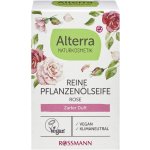 Alterra Naturkosmetik mýdlo z rostlinných olejů růže 100 g – Zboží Dáma