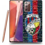 Picasee silikonové Samsung Galaxy Note 20 - FC Viktoria Plzeň A černé