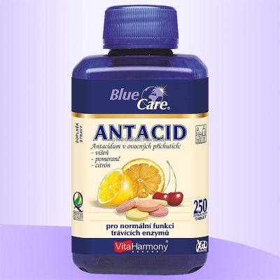 VitaHarmony Antacid žvýkací XXL ovocný 180 tablet – Hledejceny.cz