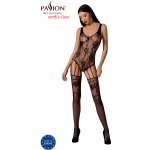 Passion Bodystocking BS074 Black – Zboží Mobilmania