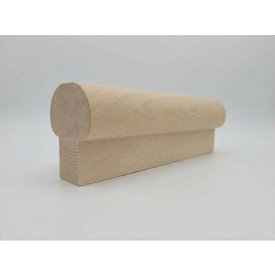 Havlíček truhlářství Madlo dřevěné MP 32 BUK 4568_1M 56x80 mm délka 1m – HobbyKompas.cz