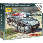 Zvezda Wargames WWII tank 6102 German Panzer II 1:100 – Hledejceny.cz