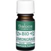 Vonný olej Saloos Přírodní esenciální olej Bio Lemongrass 5 ml