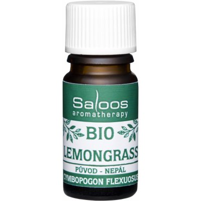 Saloos Přírodní esenciální olej Bio Lemongrass 5 ml – Zbozi.Blesk.cz