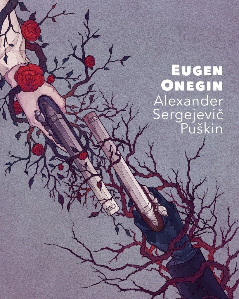Eugen Onegin - Alexander Sergejevič Puškin, Lenka Šimečková ilustrátor