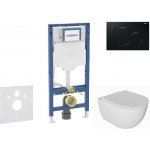 Geberit Duofix s tlačítkem Sigma01 SANI11CA5133B – Zboží Dáma