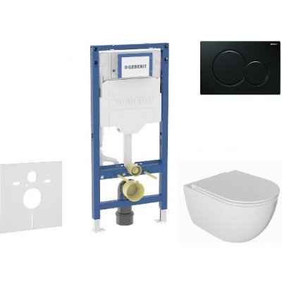 Geberit Duofix s tlačítkem Sigma01 SANI11CA5133B – Zboží Dáma