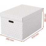 ESSELTE Archivační krabice Home, bílá, vel. L, 3 ks – Hledejceny.cz