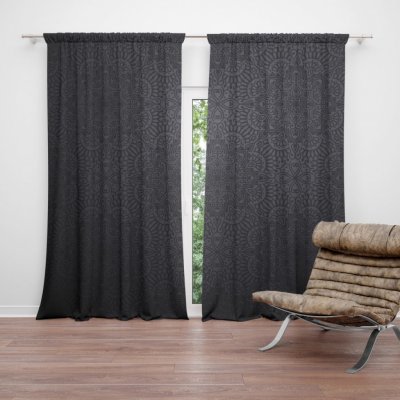 Sablio Zatemňovací závěs Mehendi: 2ks 140x250cm – Sleviste.cz
