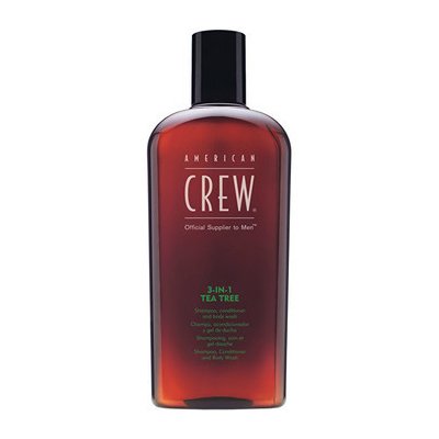 American Crew 3-in-1 Tea Tree šampon kondicionér a sprchový gel pro každodenní použití 250 ml – Zbozi.Blesk.cz