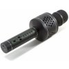 Karaoke Teddies Mikrofon Karaoke Bluetooth černý na baterie s USB kabelem