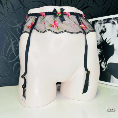 Agent Provocateur Agent Provocateur Podvazkový Pás Mariett 3 Černá – Zboží Dáma