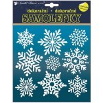 Anděl Přerov Samolepky svítící ve tmě 23x18 cm, vločky – Zboží Mobilmania