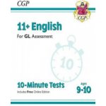 New 11+ GL 10-Minute Tests: English - Ages 9-10 with Online Edition Books CGPPaperback / softback – Sleviste.cz