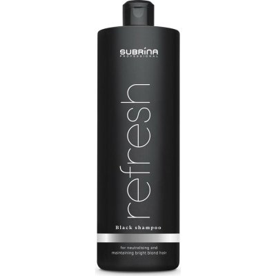 Subrina Professional Refresh Black černý šampon na blond vlasy 1000ml – Hledejceny.cz