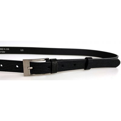 Penny Belts Dámský kožený pásek 183-603 černý – Sleviste.cz