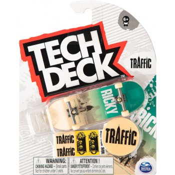 Fingerboard TechDeck Traffic Ricky series 18 Multicolor