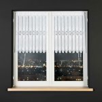 Dekorační metrážová vitrážová záclona IRENA bílá výška 80 cm MyBestHome – Zboží Mobilmania