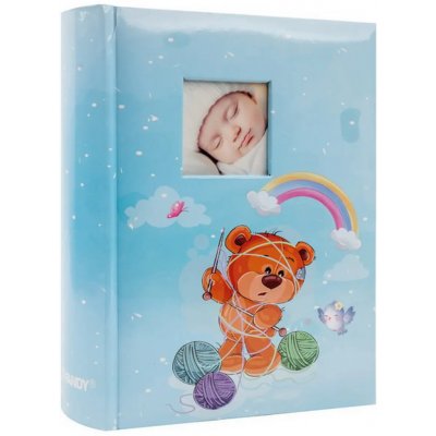 FANDY Fotoalbum 10x15 300 foto 2-up dětské Amuse 1 modré – Zboží Živě