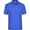 Pánské Tričko James & Nicholson pánská pique polokošile Polo JN020 královská modrá