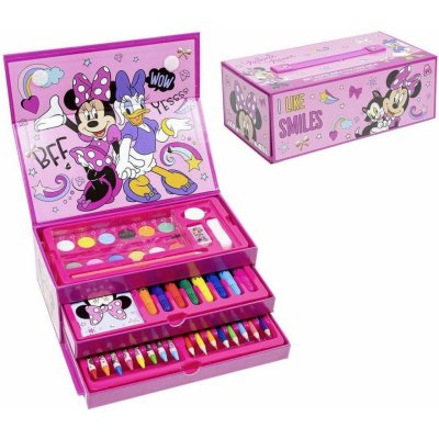 Sonstige Minnie Mouse Colour Set Růžový kufřík – Zbozi.Blesk.cz