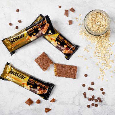 Isostar HIGH PROTEIN 30 BAR 55 g – Zboží Mobilmania