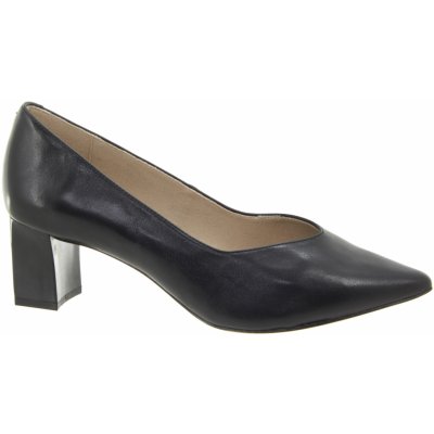 CAPRICE Dámské černé kožené lodičky 9 22408 42 022 245 5 – Hledejceny.cz