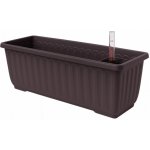 Plastia Samozavlažovací truhlík SIESTA LUX 60x20x19 cm hnědý – Zboží Mobilmania