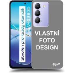 Picasee Vivo V40 SE 5G Vlastní design/motiv silikonový černý