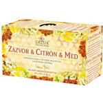 Grešík Zázvor & Citron & Med 20 x 2 g – Hledejceny.cz