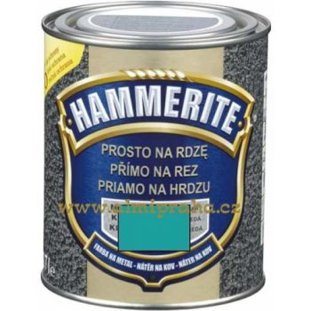 Akzo Nobel Hammerite přímo na rez, 0,7l, kladívkový zelená