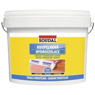 Hydroizolace koupelnová SOUDAL 10 kg – Zboží Mobilmania