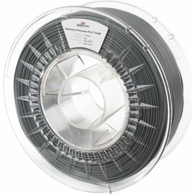 Spectrum PLA Tough, 1,75mm, 1000g, 80196, dark grey – Zboží Živě
