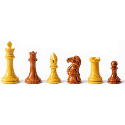 Šachové figurky Staunton Spruce Tek – Zboží Dáma