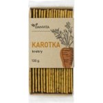 Danvita Pšeničný křehký chléb s karotkou 130 g – Zboží Dáma