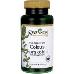 Swanson Coleus Forskohlii ForskolinAfrická Kopřiva 400 mg 60 kapslí – Zbozi.Blesk.cz